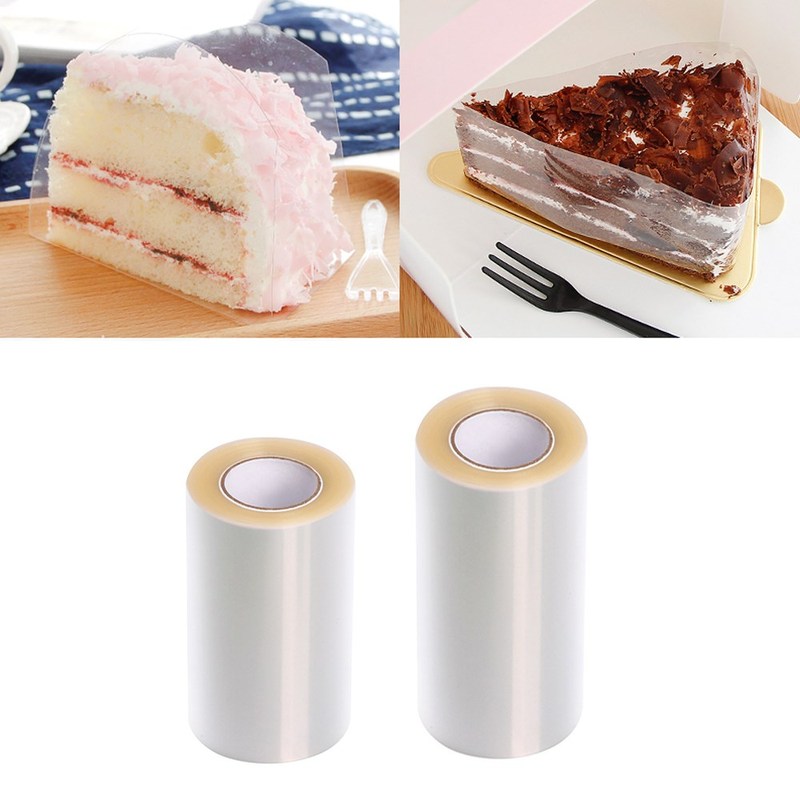 8cm 10cm Clear Mousse Cake Edge Wrap Tape Baking Cake Desser