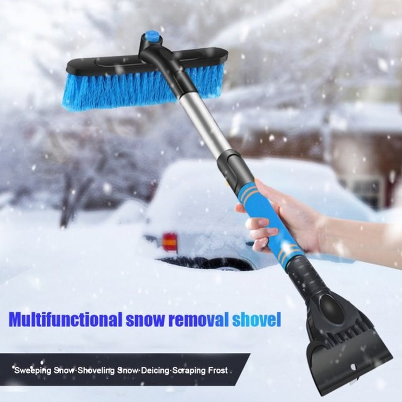Winter Car Windshield Ice Scraper Glass Snow Brush Extendabl