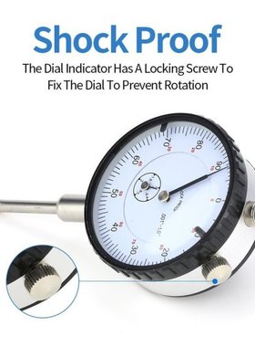 Precision 0.01mm Dial Indicator Gauge1 Inch High Precision D