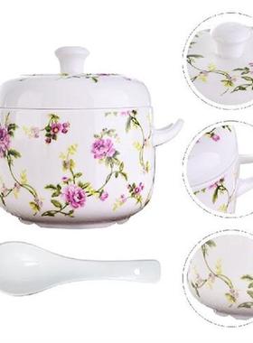 Ceramic Birds Nest Stew Pot Ceramic Stock Pot Kitchen Stew