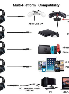 UNITOP NUBWO N11 Gaming Headset 3.5MM Deep Bass Headphones