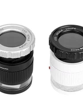 30 Magnification Cylindrical Scale Optical Glass Lens Focusi