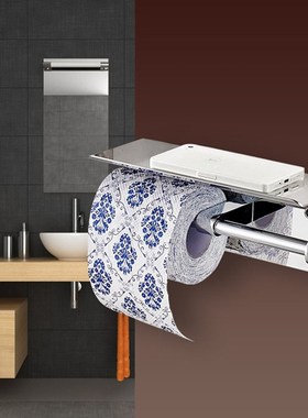 Bathroom Tissue Paper Holder Bathroom Wall Mount Double Toil