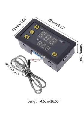 Digital Temperature Controller -60~500 degree K-type M6 Prob