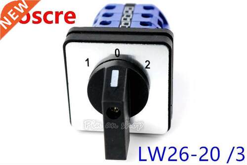 CA10 replacer LW26-20/ 20A Rotary Cam Switch 1-0-2 ON-OFF-O