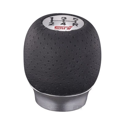 5 Speed Gear Shift Knob Aluminum Car Gear Head Black Transmi