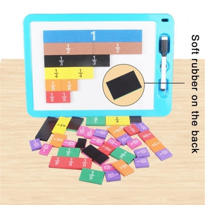 Elementary School Mathematics Fraction Problem Demonstrator
