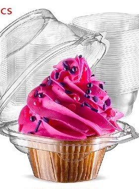 10Pcs Cupcake Containers Cupcake Boxes With Connected