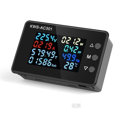 Voltage Voltmeter LED Digital Voltmeter AC Wattmeter 50-300V