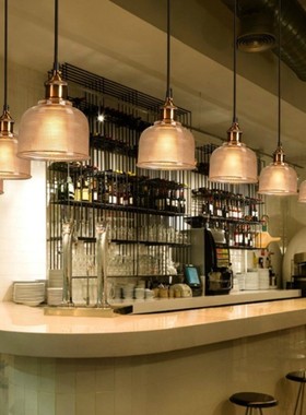 Creative Nordic Colored Glass Chandelier Retro Industrial St