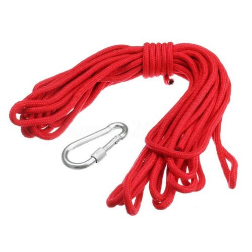 30 Meter Fishing Magnetic Rope With Metal Hook Maximum Load