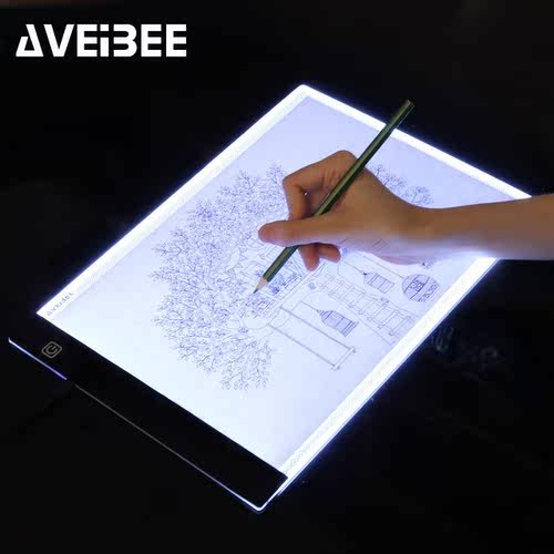LED lighted Drawing Board A4 light Pad Drawing Tablet Tracin