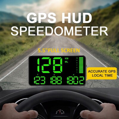5.5 Inch GPS Speedometer C90 Speed Display KM/H MPH  Car Bik