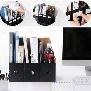5pcs/set Stationery Office Simple Storage Box Desk Organiser