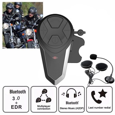 Headset Intercom Motorcycle-Bluetooth-Helmet BT-S3 3-Riders