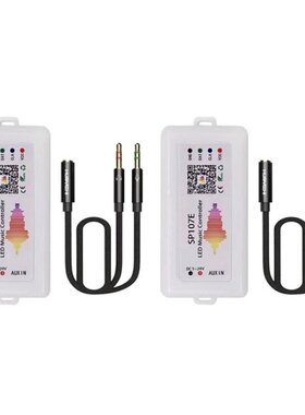 2X WIFI RGB SP107E Pixel IC SPI Music Bluetooth Controller f