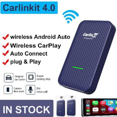 Carlinkit 4.0 Wired to Wireless CarPlay Adapter Car