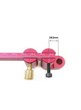 Aluminum Carpenter Straight Line Arc Curve Scriber Measuring