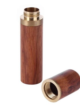 Hand Sewing Needles Wood Box Embroidery Mending Holder Bottl