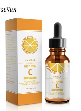 Firstsun Vitamin C Face Skin Serum For VC Hyaluronic Acid W