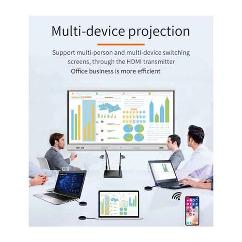 Wireless HDMI-Compatible Transmitter and Receiver,Ultra HD E
