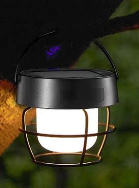 LED Outdoor Solar Lamp 3000mAh Solar Camping Lamp Portable