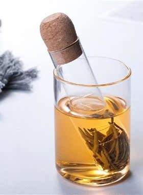 Glass Tea Infuser Mini Transparent Tea Leaf Tea Strainer