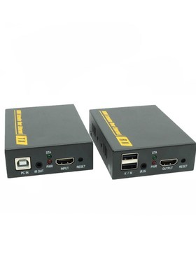KVM Extender With IR Control 1080P HDMI Over LAN KVM Extende
