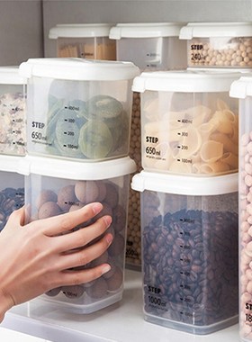 Kitchen Storage Tank Sealed Tank Storage Box Compartment Tra