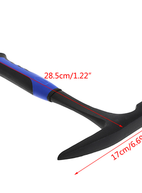 Rock Pick With Flat Tip Shock Reduction Grip Geological Stra
