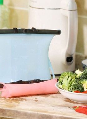 new  Reusable Storage Bags Leakproof Freezer Bag Reusable