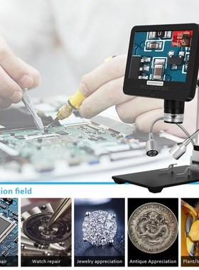 7In 2.0MP 200X Digital Microscope Inspection Electron Micros