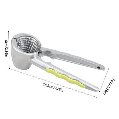Walnut Cracker Metal Manual Nut Clip Non-Slip Portable
