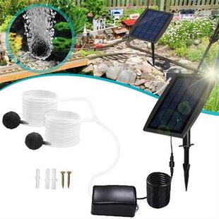 Solar Oxygen Pump Air Pump Oxygenator 2.5W Quiet Solar