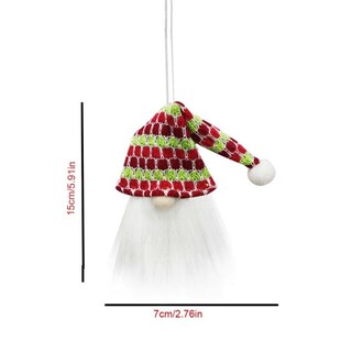 tree Santa Christmas Gnome Wine 6Pack Hat Cover Bottle Xmas