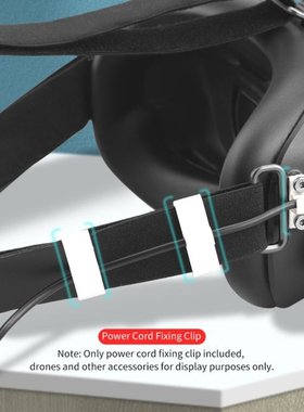 Cable Organizer Power Cord Fixing Clip Easy Install Lightwei