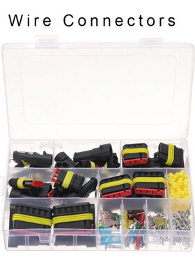 240pcs New 12V Car Electrical Wire Connectors Terminal Assor