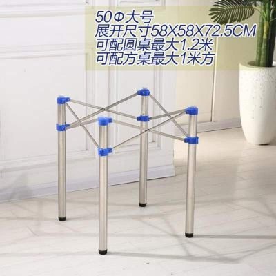 Desk shelf Breakfast shop square bearing strong four-legged