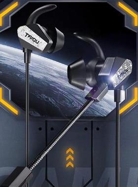 3 5mm Wired Earphone Microphone Sports Headphone Noise