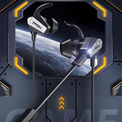 3 5mm Wired Earphone Microphone Sports Headphone Noise