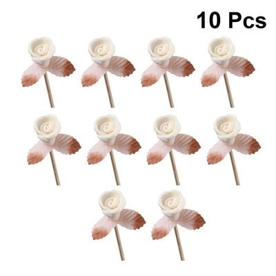 5/10Pcs Reed Diffuser Replacet  Wood Rattan Reeds Through Fl