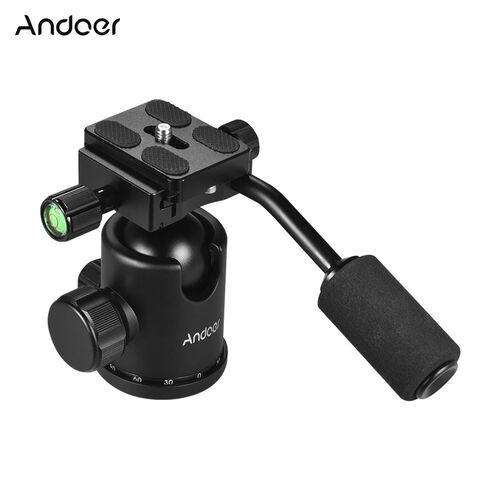 Andoer Handle Tripod Ball Head 360 Degree Rotating Panorami