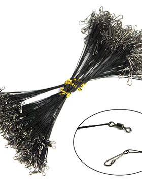 New 20PCS Anti-bite Fishing Line Steel Wire Leader Fishing T