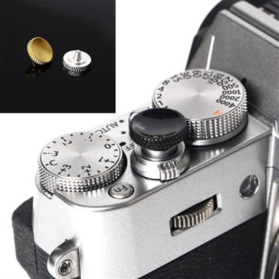 Pure Copper Shutter Button Brass Concave Shutter Release But