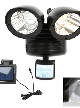 22 LED Dual Security Detector Solar Spot Light Motion Senso