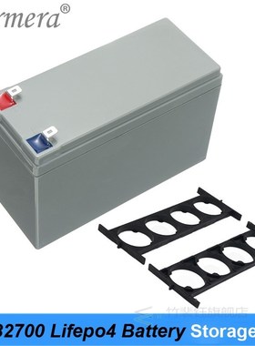 2*1x4 Bracket 12V 32650 32700 Lifepo4 Battery Storage Box fo