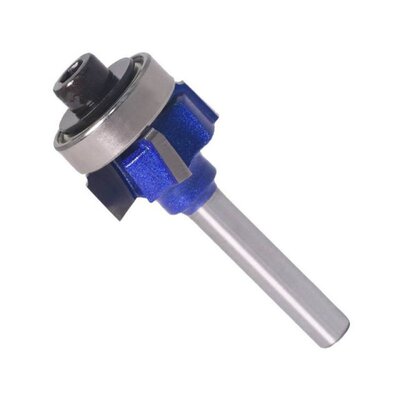 6mm Shank Router Bit R1/R2/R3 4 Teeth Edge Trimmer Woodwork