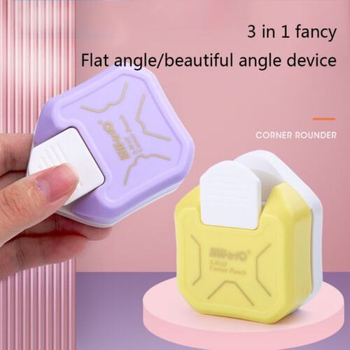 3 in 1 Flat Fancy Corner Rounder Punches 3 Way Corner C