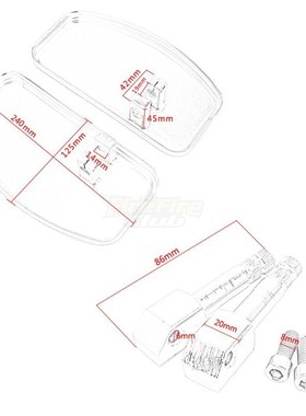 Black Motorcycle Adjustable Rear Passenger Front Footrest Ri