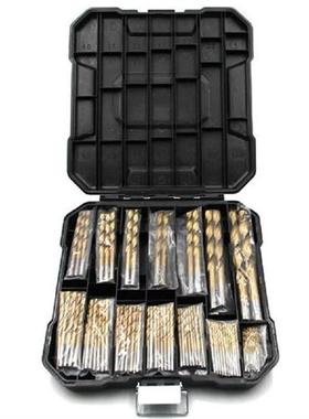 99pcs Titanium Coated HSS High Speed Steel Drill Bit Set